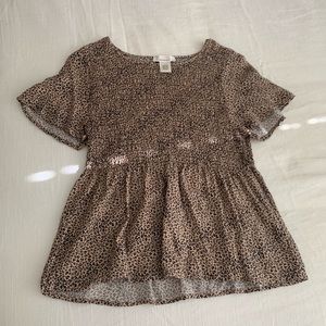 Cheetah Print Top